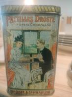 Vintage Droste Cacao Blik, Ophalen of Verzenden, Gebruikt, Koek(jes), Droste