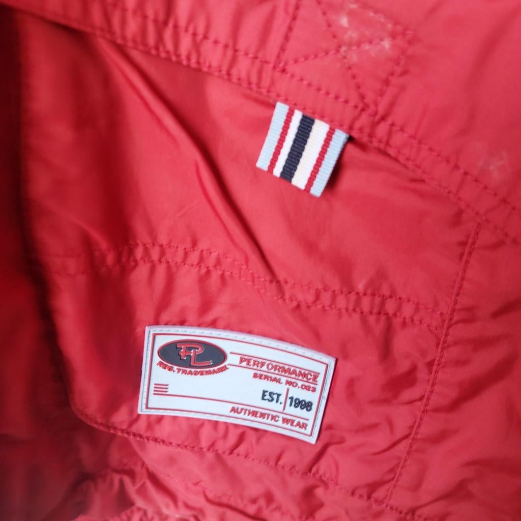 Rood jasje van PL Land maat L, Ophalen of Verzenden