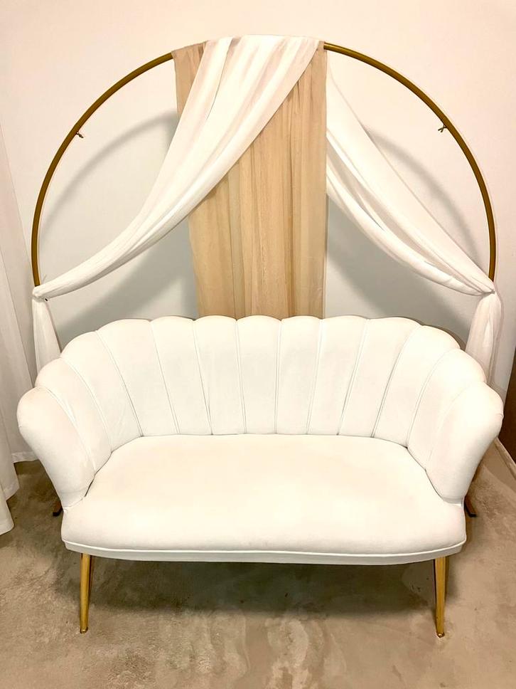 Trouwbank bruidsbank, Hobby en Vrije tijd, Feestartikelen | Verhuur, Zo goed als nieuw, Ophalen of Verzenden