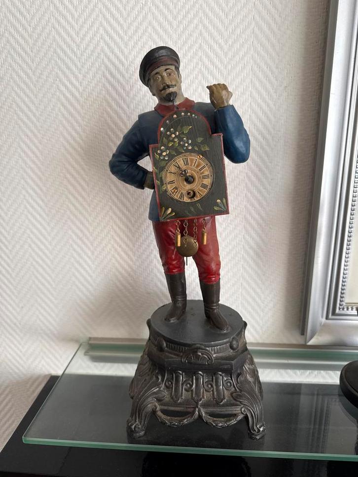 Klokken mannetje., Antiek en Kunst, Antiek | Klokken, Ophalen of Verzenden