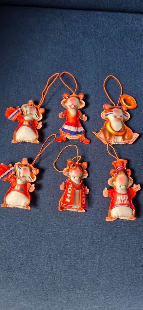 6 Albert heijn Hup Holland mini hamsters met ophanglusje, Verzamelen, Ophalen of Verzenden, Zo goed als nieuw