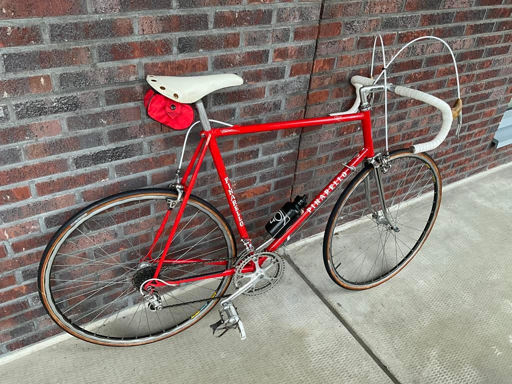 Pinarello Veneto racefiets originele lak pinarello rood !!!, Fietsen en Brommers, Fietsen | Racefietsen, Gebruikt, Heren, Overige merken
