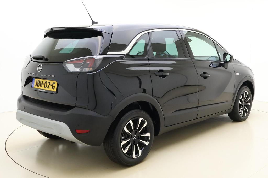 Opel Crossland 1.2 Turbo 130pk Automaat Elegance | Achteruit, Auto's, Opel, Gebruikt, 1199 cc, Zwart, Bedrijf