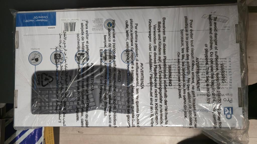 Kensington Pro Fit Ergo, Computers en Software, Toetsenborden, Kensington, Ergonomisch, Nieuw, Ophalen of Verzenden