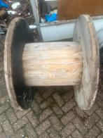 Houten haspel, Tuin en Terras, Tuintafels, Ophalen, Zo goed als nieuw, Rond, Hout