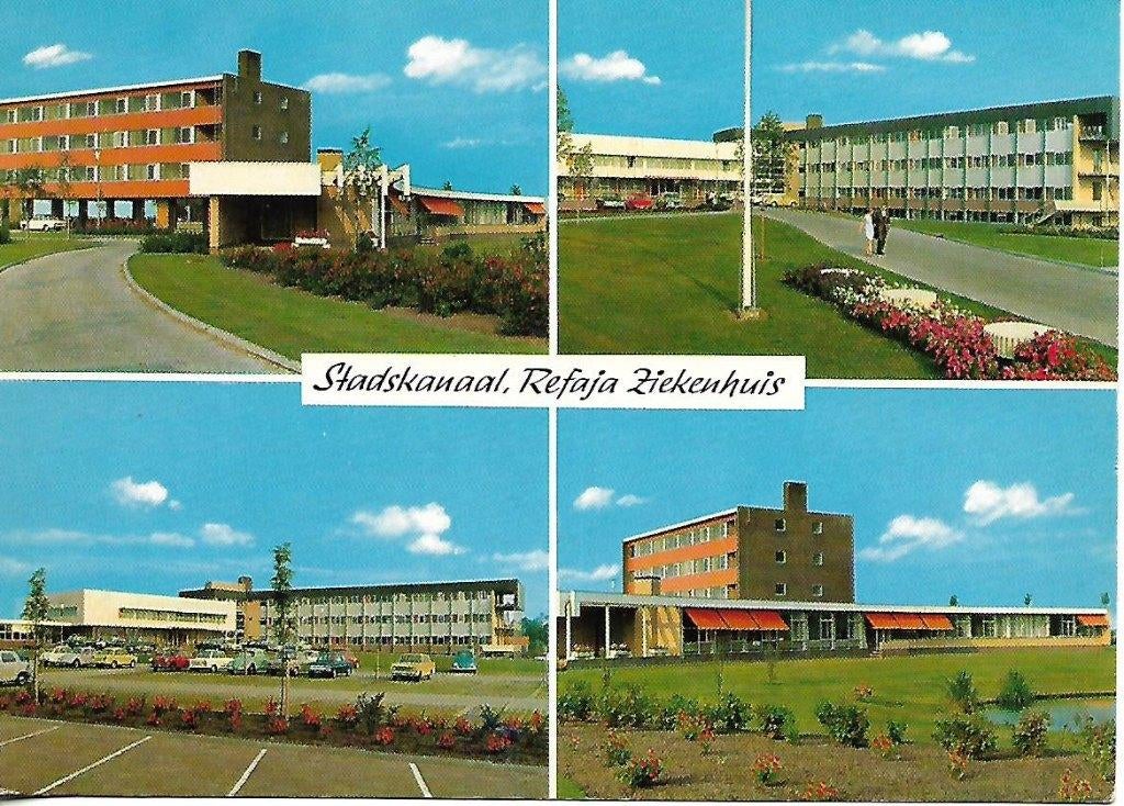Stadskanaal- -4-luik., Verzenden, 1960 tot 1980, Gelopen, Groningen