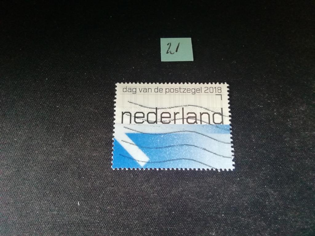 NEDERLAND DAG VAN DE POSTZEGEL 2018 GESTEMPELD, Postzegels en Munten, Postzegels | Nederland, Ophalen of Verzenden, Na 1940, Gestempeld