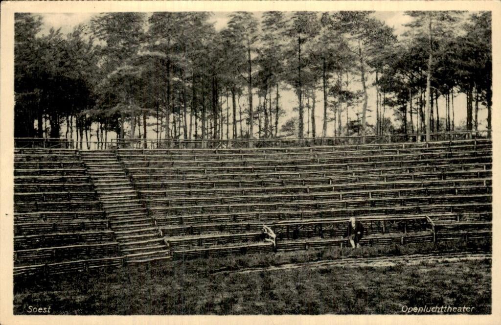 Soest - Openluchttheater - Houten tribune, Ophalen of Verzenden, 1920 tot 1940, Gelopen, Utrecht