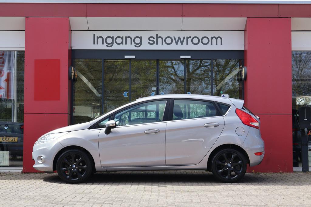 Ford Fiesta 5drs. 1.4 Titanium | Origineel NL | Climate Cont, Auto's, Euro 5, Stof, Zwart, Origineel Nederlands
