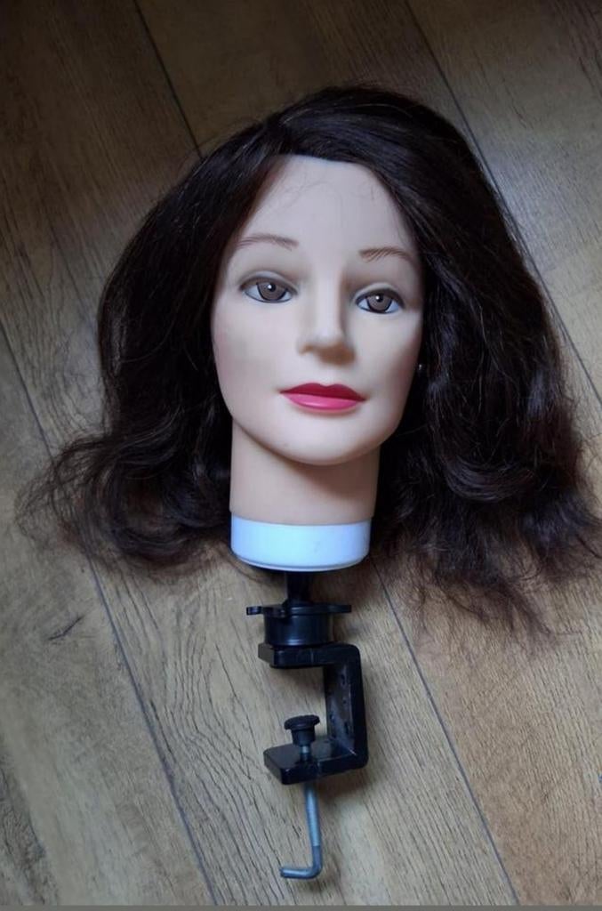 Mannequin oefenhoofd kapper., Ophalen of Verzenden, Zo goed als nieuw, Meerdere media