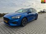 Ford Focus Wagon 1.5 EcoBoost ST Line Business, B&O, Camera,, Gebruikt, Blauw, Leder en Stof, Origineel Nederlands