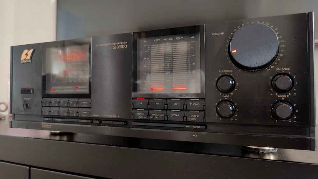 Sansui S-X900 Stereo Receiver, Audio, Tv en Foto, Versterkers en Receivers, Ophalen, Stereo, 60 tot 120 watt, Overige merken