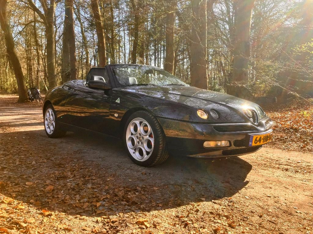 Alfa Romeo Spider 3.0 V6, Voorwielaandrijving, Zwart, Cabriolet, Spider