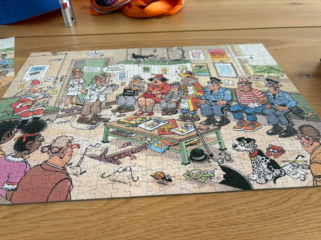 Puzzel Jan van Haasteren 500 stukjes Blik op Oneindig, Hobby en Vrije tijd, Denksport en Puzzels, Ophalen of Verzenden, 500 t/m 1500 stukjes