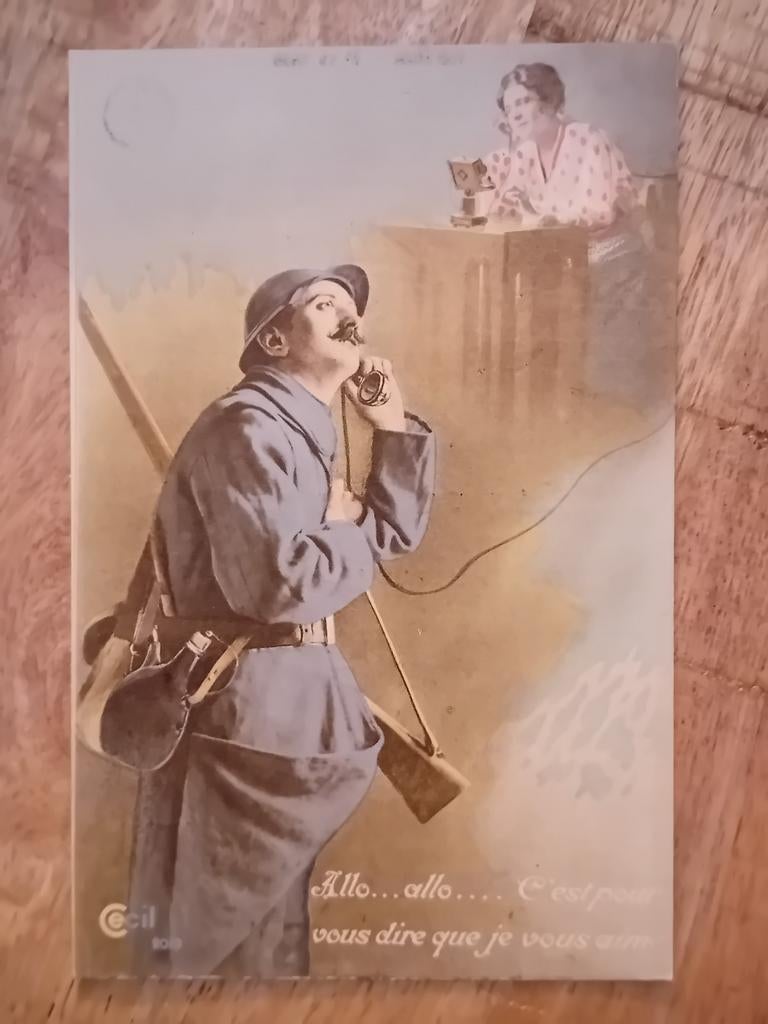 Ansichtkaart Militair, Ophalen of Verzenden, Landmacht, Overige gebieden, Foto of Poster