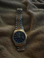 Rolex Datejust 41 Staal/Geelgoud Zwarte Wijzerplaat Jubilee, Sieraden, Tassen en Uiterlijk, Gebruikt, Polshorloge, Ophalen of Verzenden