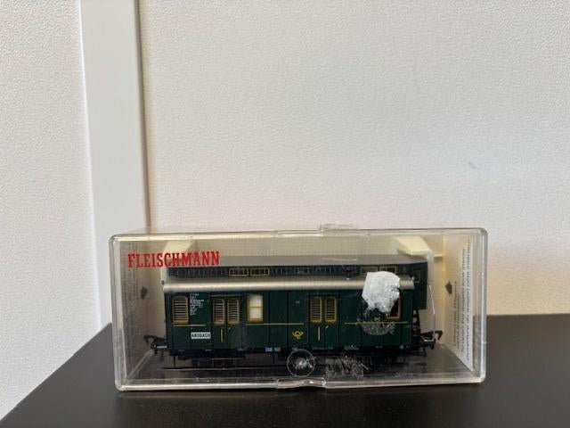 Fleischmann 5050 H0 Postwagen in OVP, Gebruikt, Gelijkstroom, Fleischmann, Wagon