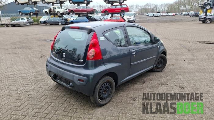 Achterbumper van een Peugeot 107 (KTA), Auto-onderdelen, Gebruikt, -, -, Ophalen of Verzenden