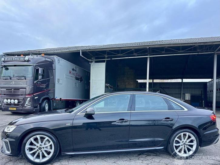 Audi A4 Limousine 40 TFSI 205pk aut S-Edition - nap - 1e eig, Auto diversen, Schadeauto's, Audi, Automaat, Hybride Elektrisch/Benzine