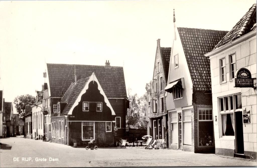 De Rijp - Grote Dam, Verzenden, 1960 tot 1980, Ongelopen, Noord-Holland