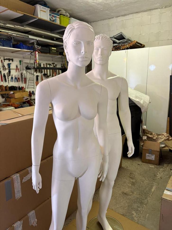 Grote set etalagepoppen & torso’s – zo goed als nieuw!, Verzamelen, Poppen, Zo goed als nieuw, Pop, Ophalen of Verzenden