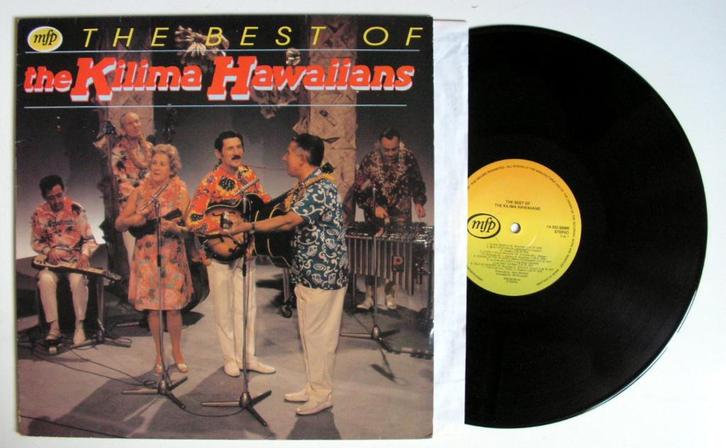 The Kilima Hawaiians The Best Of 14 nrs LP 1980 ZGAN, Cd's en Dvd's, Vinyl | Wereldmuziek, Zo goed als nieuw, Overige soorten