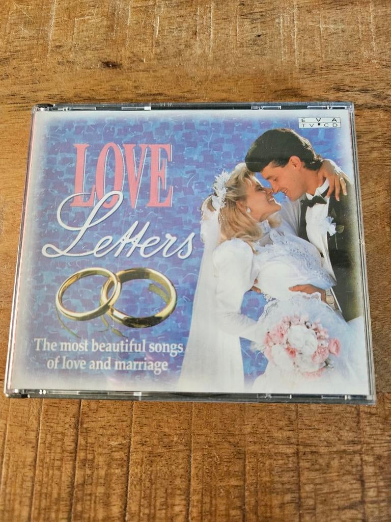 2XCD Love Letters - Romantische Muziek voor Bruiloft & Liefd, Ophalen of Verzenden, Zo goed als nieuw
