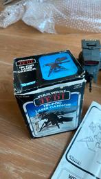 Vintage Star Wars 2 mini tiggs tri-pod laser canon with box, Ophalen of Verzenden, Gebruikt, Actiefiguurtje