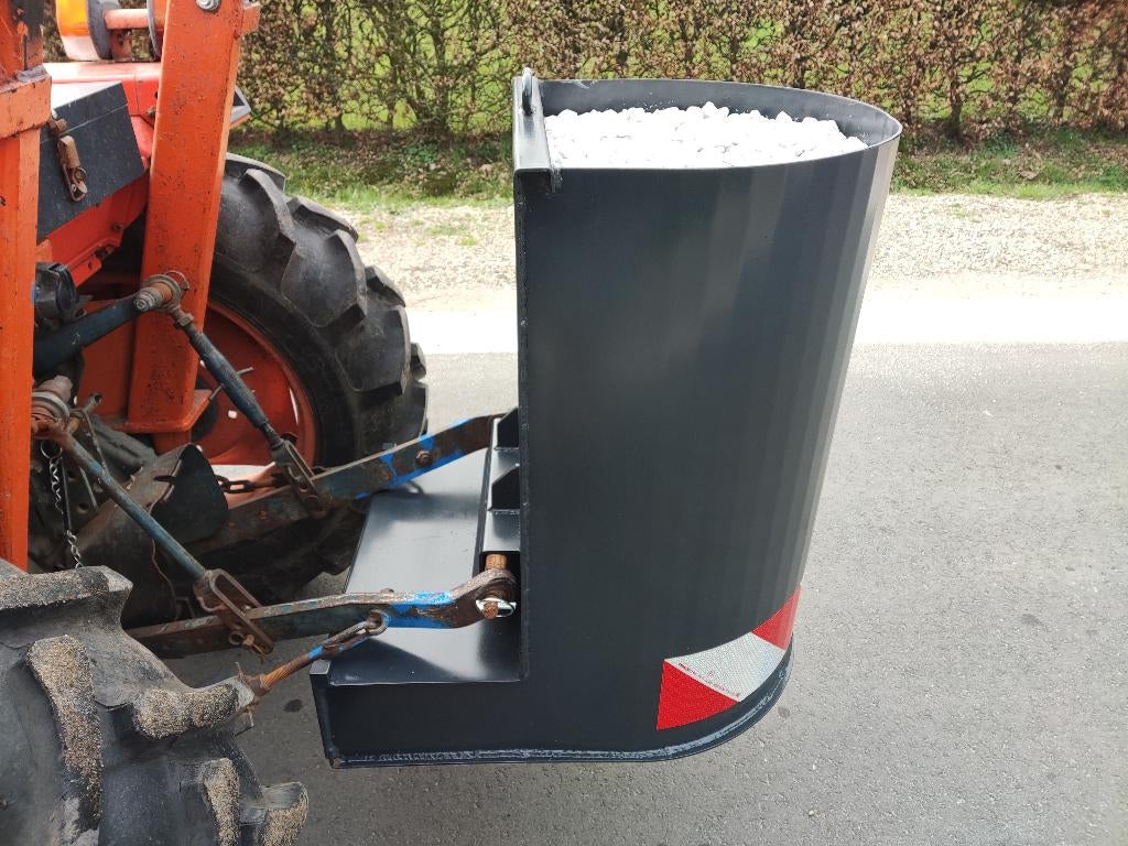 NIEUWE (vulbare) contragewichten voor mini / midi tractoren