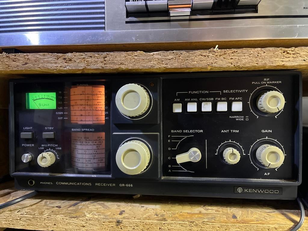 Kenwood communicatie ontvanger QR-666 (zonder FM), Ophalen, Gebruikt, Overige typen