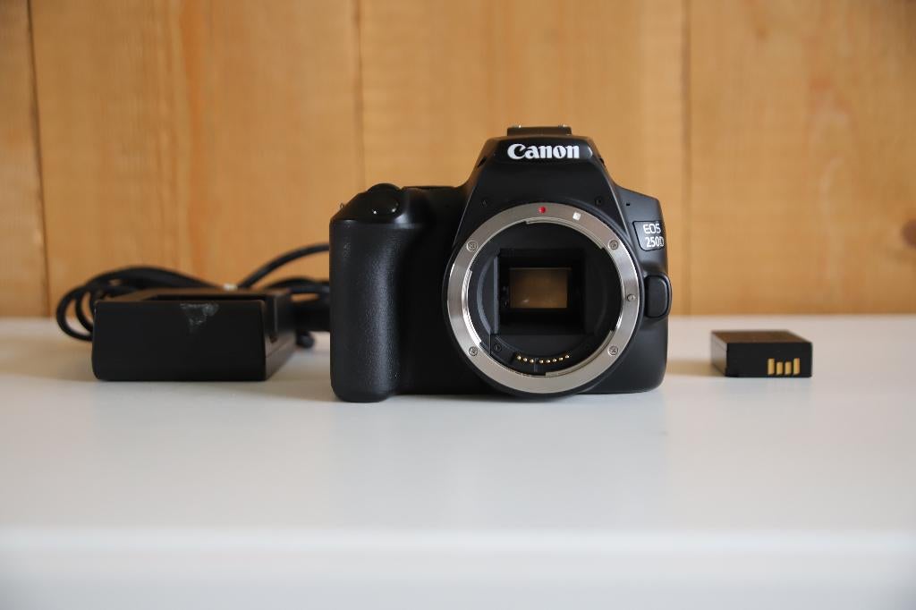 Canon EOS 250d body zwart OOK LENZEN TEKOOP, Spiegelreflex, Canon, N.v.t., N.v.t.