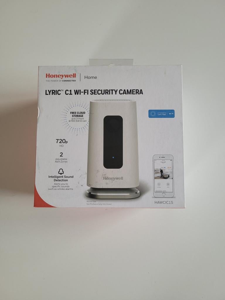 Honeywell Lyric C1 Wi-Fi Beveiligingscamera, Ophalen of Verzenden, Nieuw, Binnencamera