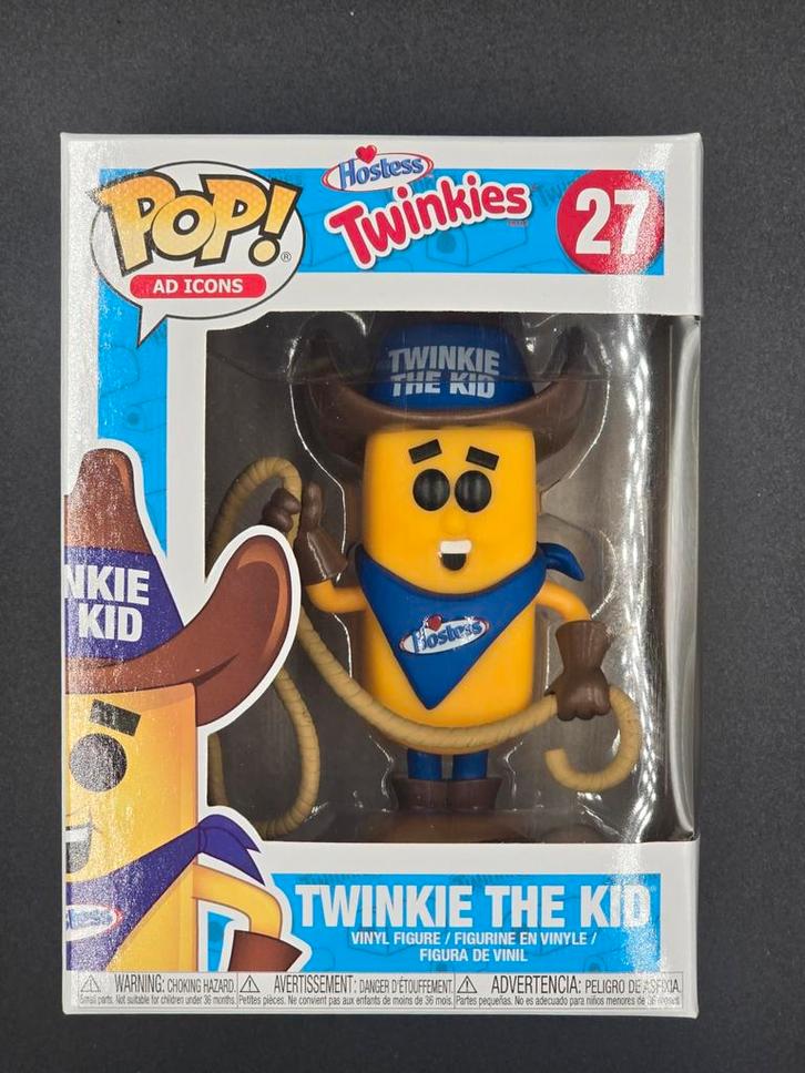 Funko Pop Twinkie the Kid #27 Ad Icons met Protector, Verzamelen, Poppetjes en Figuurtjes, Ophalen of Verzenden