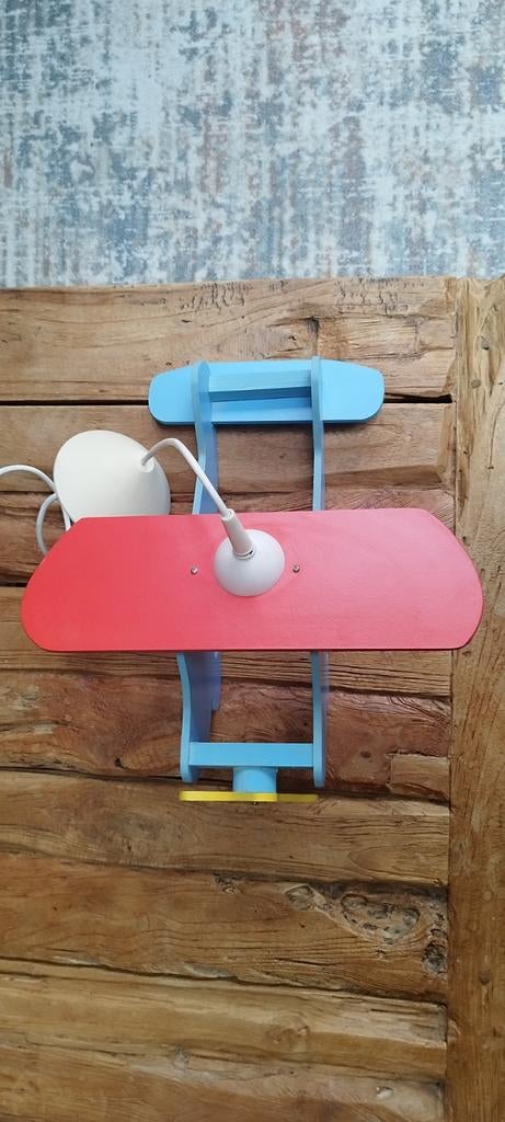 Vliegtuig lamp - Kinderkamer plafondlamp, Ophalen, Gebruikt, Kindvriendelijk, Speels, Vliegtuig, Minder dan 50 cm