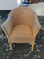 2 rieten stoelen, Ophalen of Verzenden, Rotan