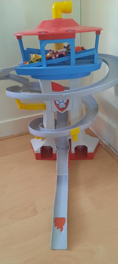 Paw patrol uitkijktoren, Kinderen en Baby's, Speelgoed | Actiefiguren, Ophalen of Verzenden, Zo goed als nieuw