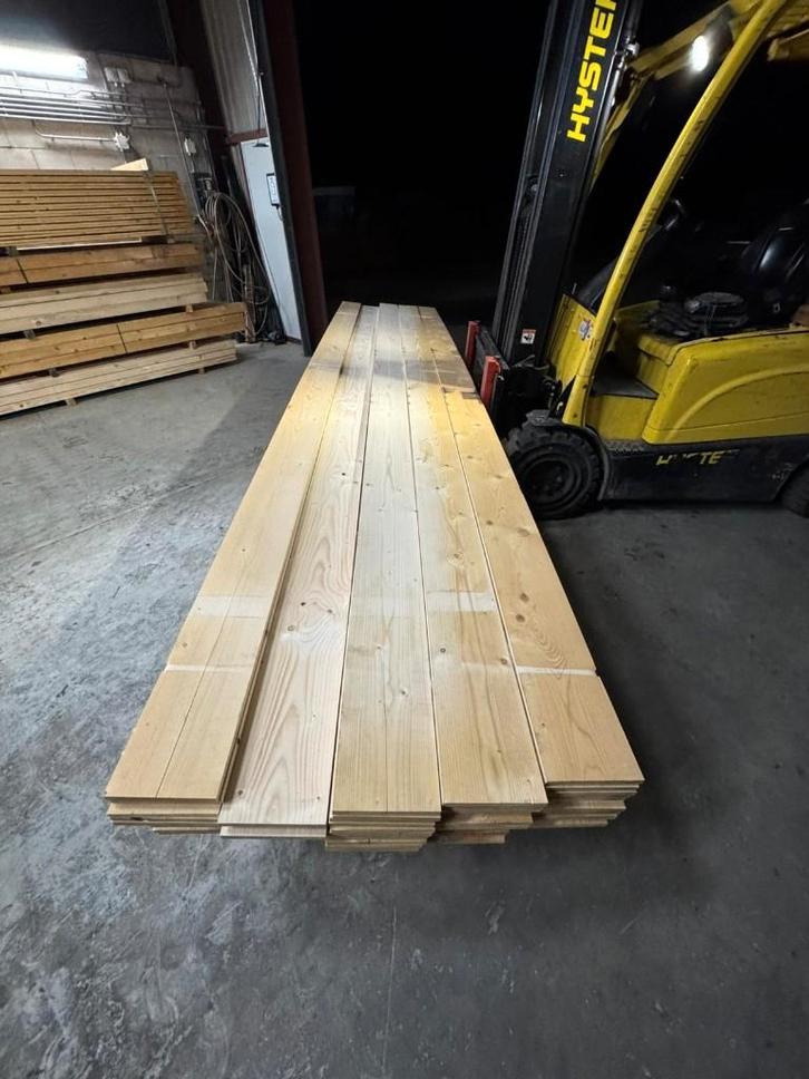 Vuren planken geschaafd 18x195, Tuin en Terras, Palen, Balken en Planken, Nieuw, Planken, 250 cm of meer, Ophalen