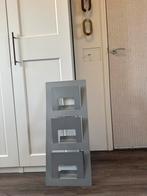 Ikea tijdschriften wandrek - Grijs, 3 vakken, Ophalen, Gebruikt