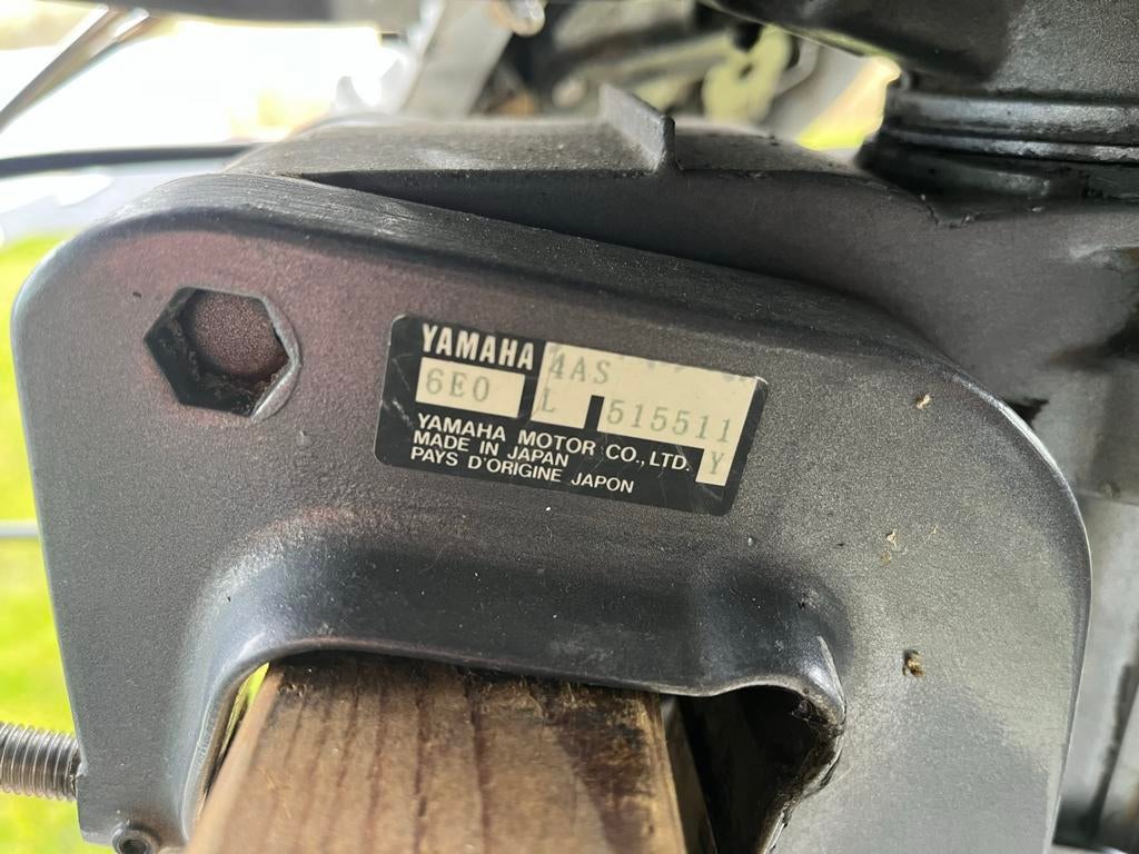 Yamaha 4pk 6pk Langstaart, Ophalen, Gebruikt, Met afstandsbediening, Minder dan 5 pk