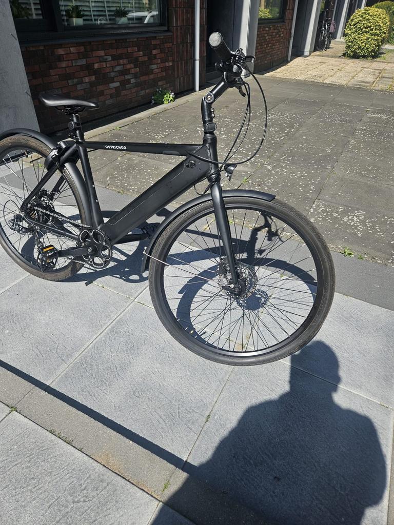 Ostrichoo e-bike zwart ZGAN, Fietsen en Brommers, Elektrische fietsen, Ophalen of Verzenden, Zo goed als nieuw, Overige merken