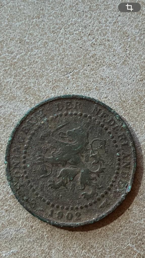 munt, Postzegels en Munten, Munten | Nederland, Ophalen of Verzenden, Koningin Wilhelmina, 1 cent, Losse munt