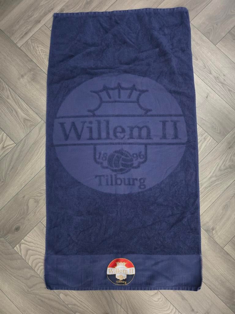 Willem II Tilburg Handdoek - Clubaccessoire, Maat XL, Ophalen of Verzenden, Gebruikt, Clubaccessoires