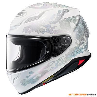 Shoei NXR2 Fearless Integraalhelm, Wit (print), Ophalen of Verzenden, Nieuw met kaartje