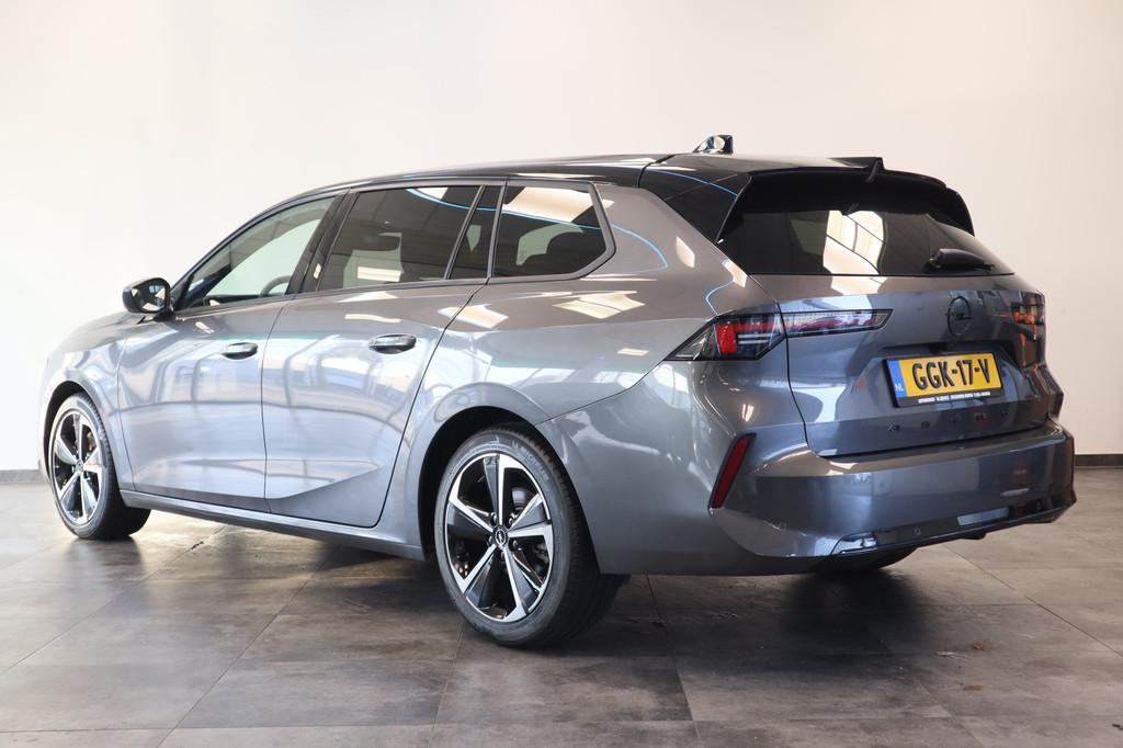 Opel Astra Sports Tourer 1.2 Turbo Hybrid GS Full-led Head-u, Auto's, 136 pk, 1199 cc, Leder en Stof, Origineel Nederlands