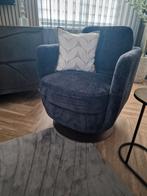 Richmond Turner fauteuil zwart, Huis en Inrichting, Ophalen, 75 tot 100 cm, Zo goed als nieuw, Stof