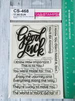 My Favorite Things - "Good Luck Greetings" stamp, Ophalen of Verzenden, Nieuw, Clearstamp