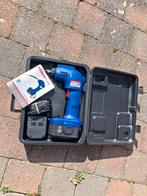 Powerplus accu compressor 5623, Doe-het-zelf en Verbouw, Compressors, Minder dan 25 liter, Ophalen of Verzenden, Zo goed als nieuw