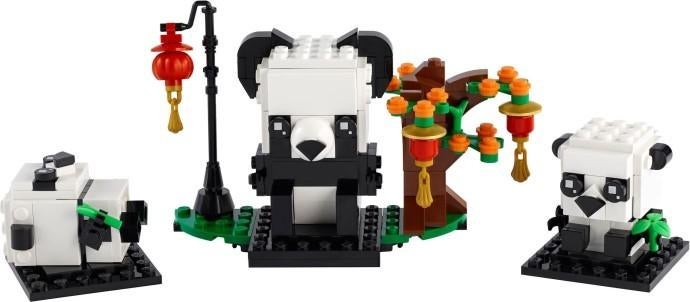 LEGO 40466 Chinese New Year Pandas MISB), Kinderen en Baby's, Speelgoed | Duplo en Lego, BrickHeadz, Lego, Nieuw, Ophalen of Verzenden
