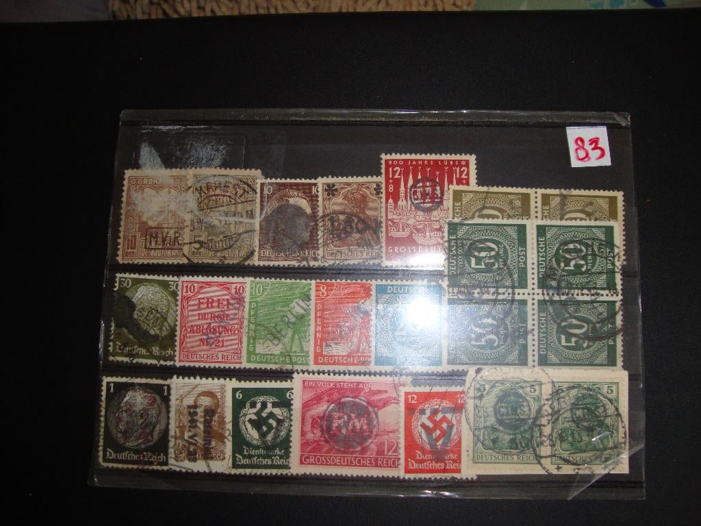 duitserijk, Postzegels en Munten, Postzegels | Europa | Duitsland, Verzenden, Duitse Keizerrijk, Gestempeld