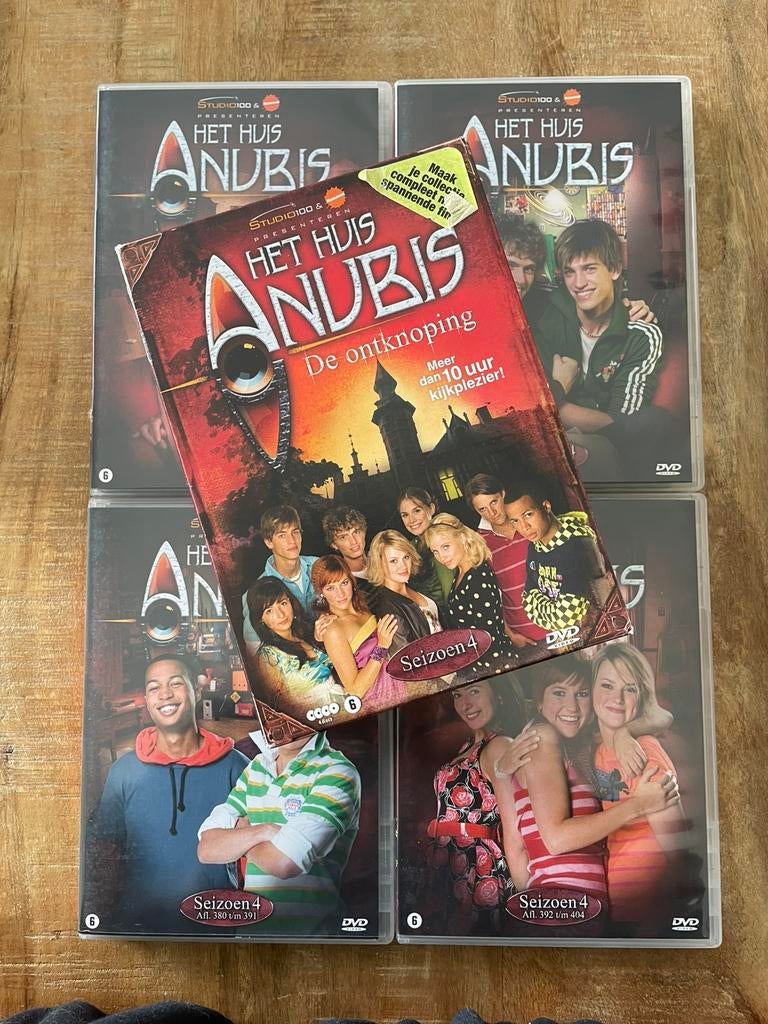 Het Huis Anubis Seizoen 4, Alle leeftijden, Ophalen of Verzenden, Zo goed als nieuw, Tv non-fictie
